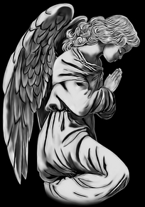 Ангел хранитель - картинки для гравировки